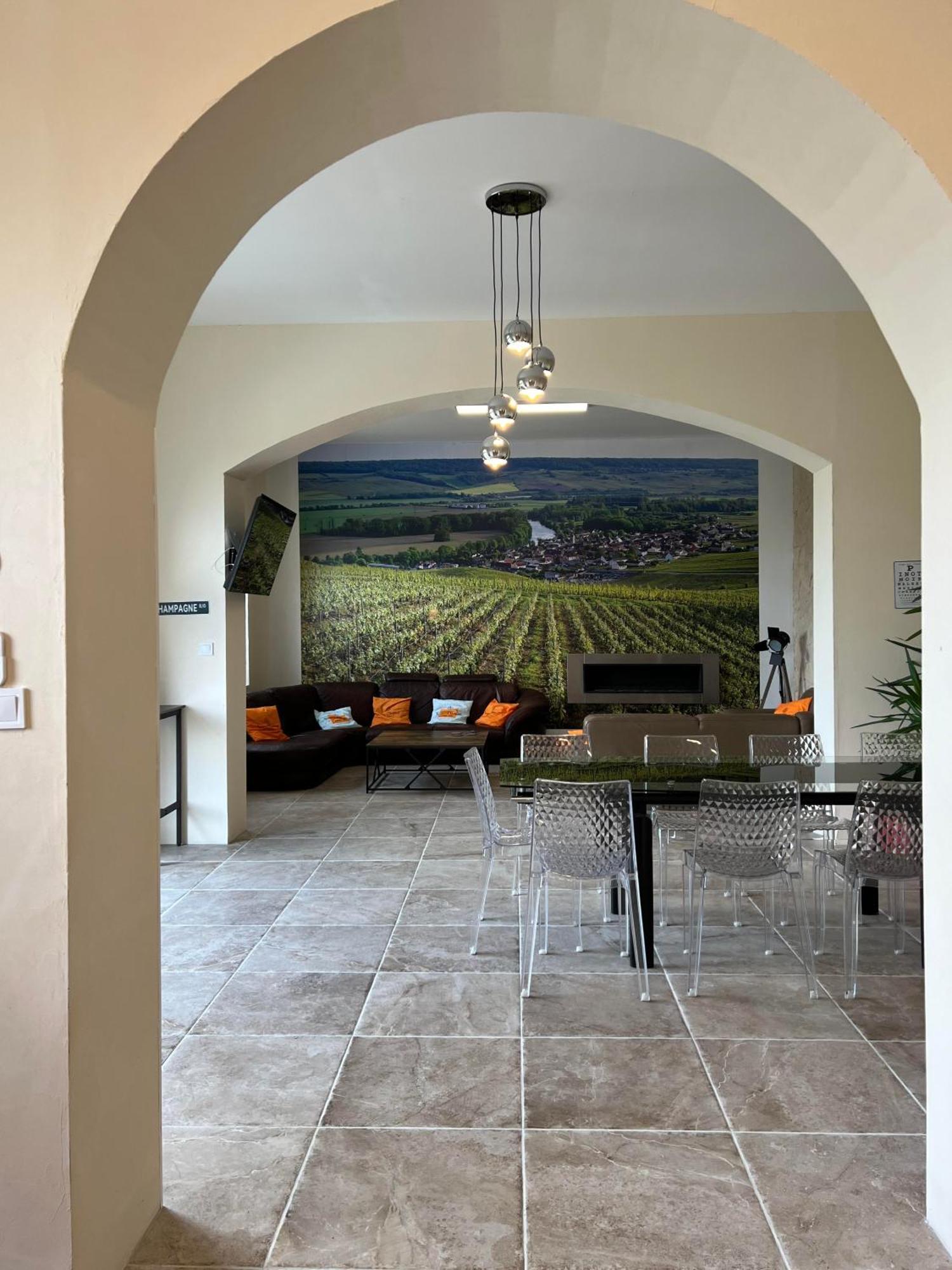 Domaine-De-La-Borde A Epernay Panzió Mardeuil Kültér fotó